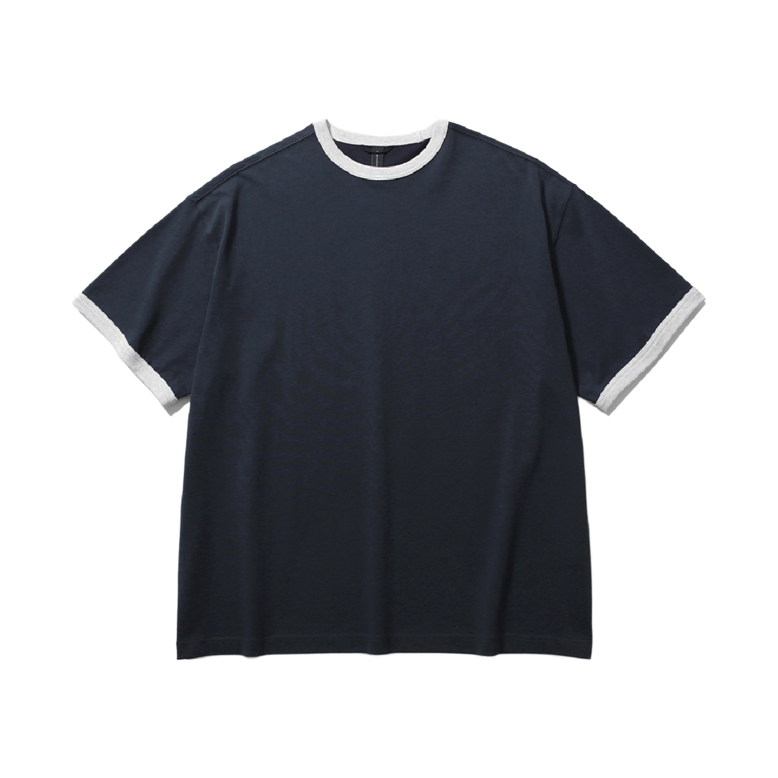 [SS26] 모이프 링거 티 네이비([SS26] moif Ringer H/S Tee Navy)