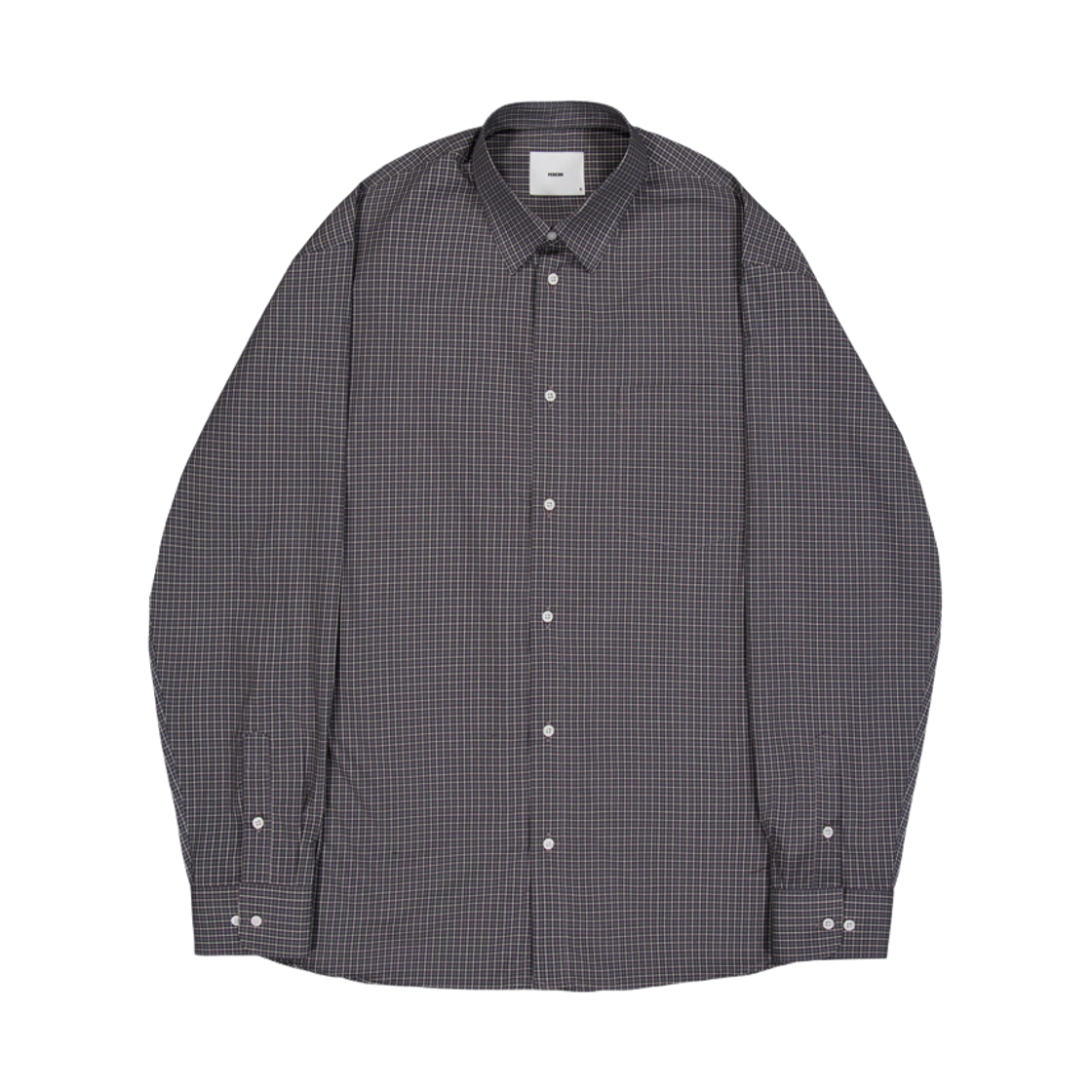 퍼렌 릴렉스드 셔츠 스틸 그레이(PERENN Relaxed Shirts Steel Gray) - 1