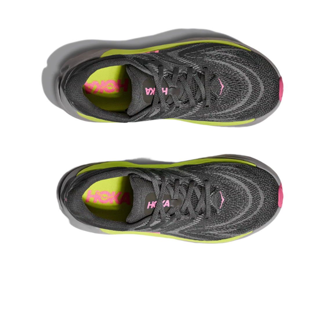 (W) 호카 아라히 8 차콜 그레이 그레이 스카이 - 레귤러((W) Hoka Arahi 8 Charcoal Grey Grey Skies - Regular) - 2