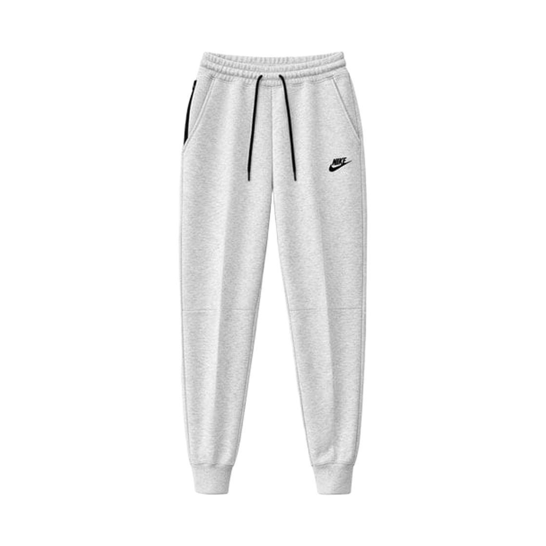 FB8331-013 (W) Nike NSW Tech Fleece Mid-Rise Joggers Light Grey Heather - Asia
