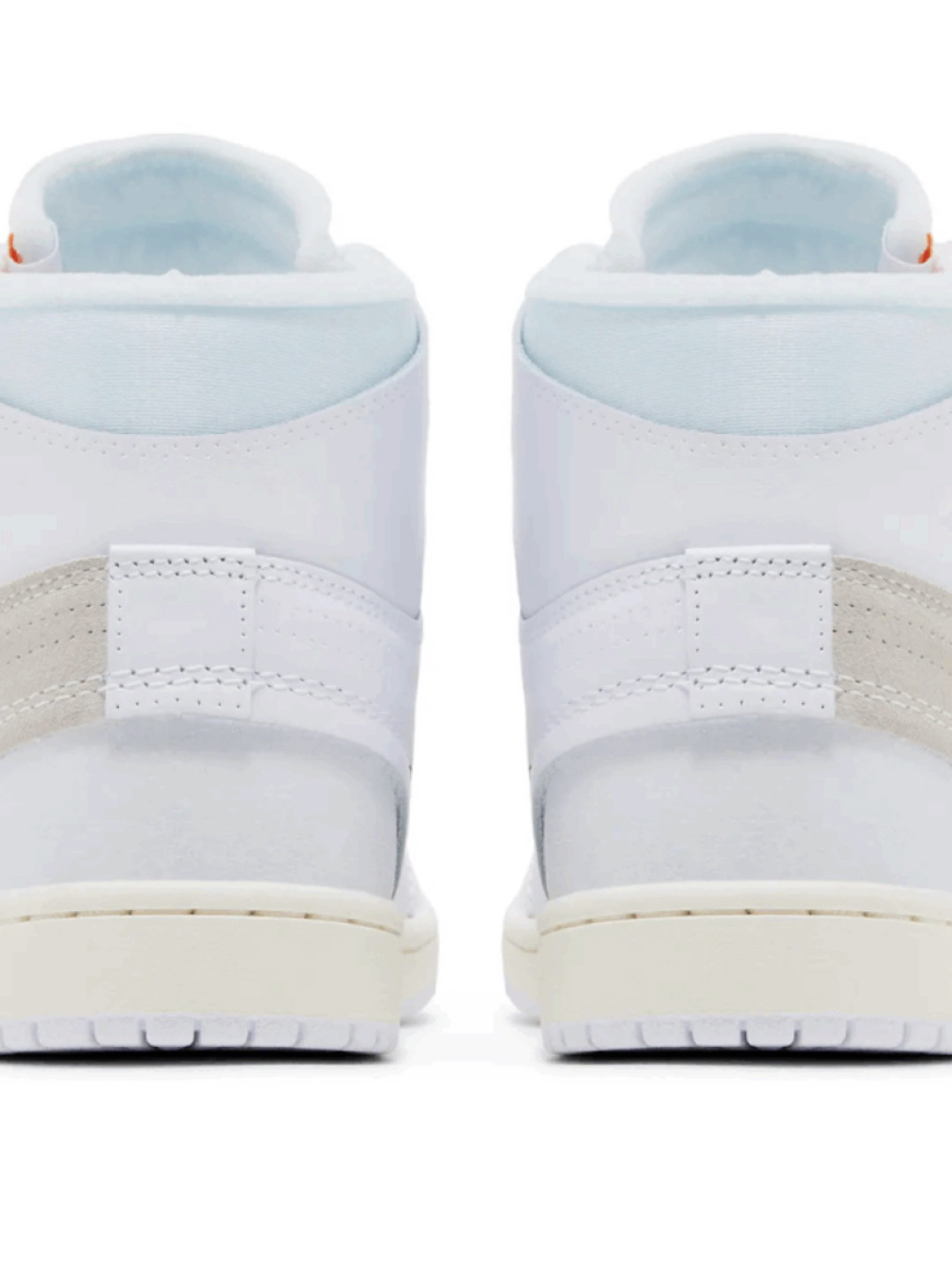 Jordan 1 x Virgil Abloh Archive Retro High Alaska White, Jordan 1 x Off-White Retro High Chicago The Ten 착용 스타일 - 2