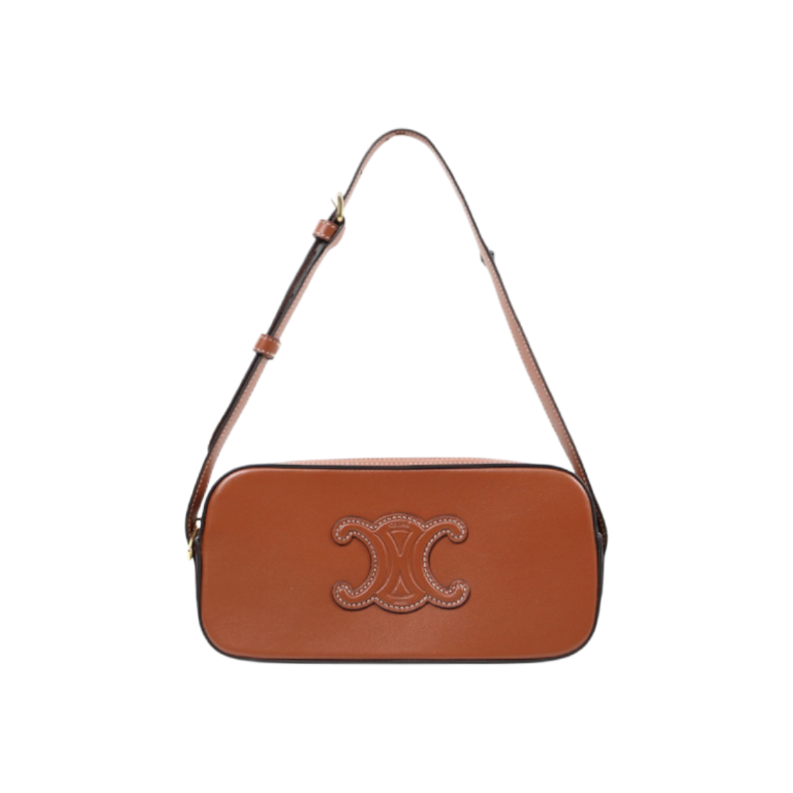 셀린느 브라운 퀴르 트리오페 미니 숄더백 C-A51147(Celine Brown Triomphe Mini Shoulder Bag C-A51147) - 1