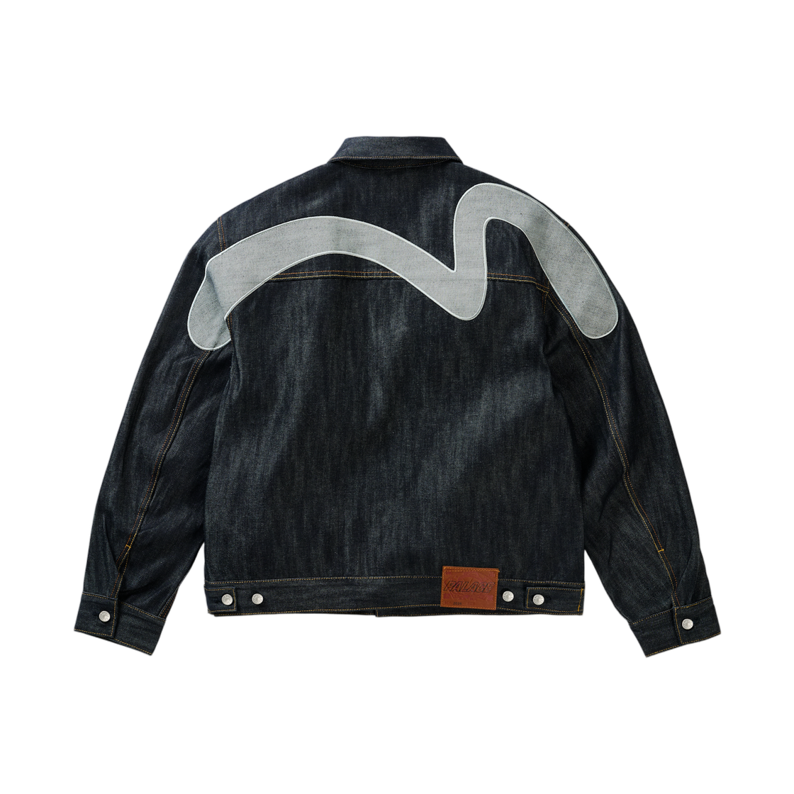 팔라스 x 에비수 타입 2 데님 자켓 인디고 - 26SS(Palace x Evisu Type 2 Denim Jacket Indigo - 26SS)