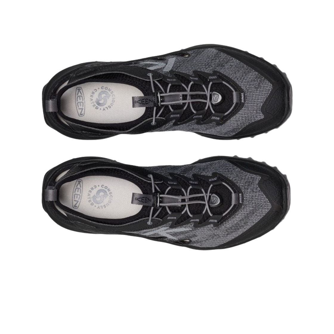 킨 자이오닉 ADV 오픈에어 하이킹 슈즈 트리플 블랙(Keen Zionic ADV Open-Air Hiking Shoes Triple Black) - 2