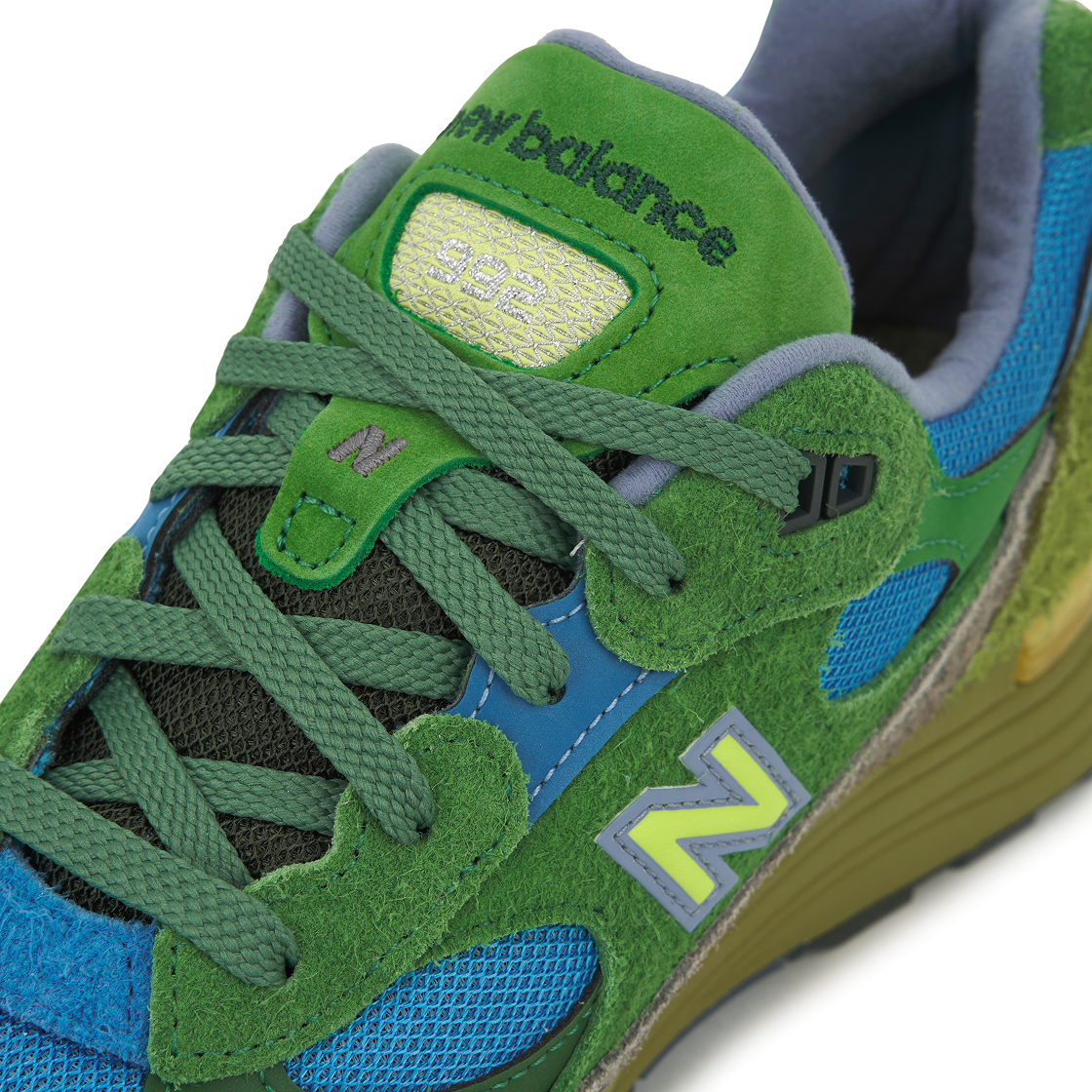 뉴발란스 x 살레헤 벰버리 992 그린 블루 - D 스탠다드(New Balance x Salehe Bembury 992 Green Blue - D Standard) - 7