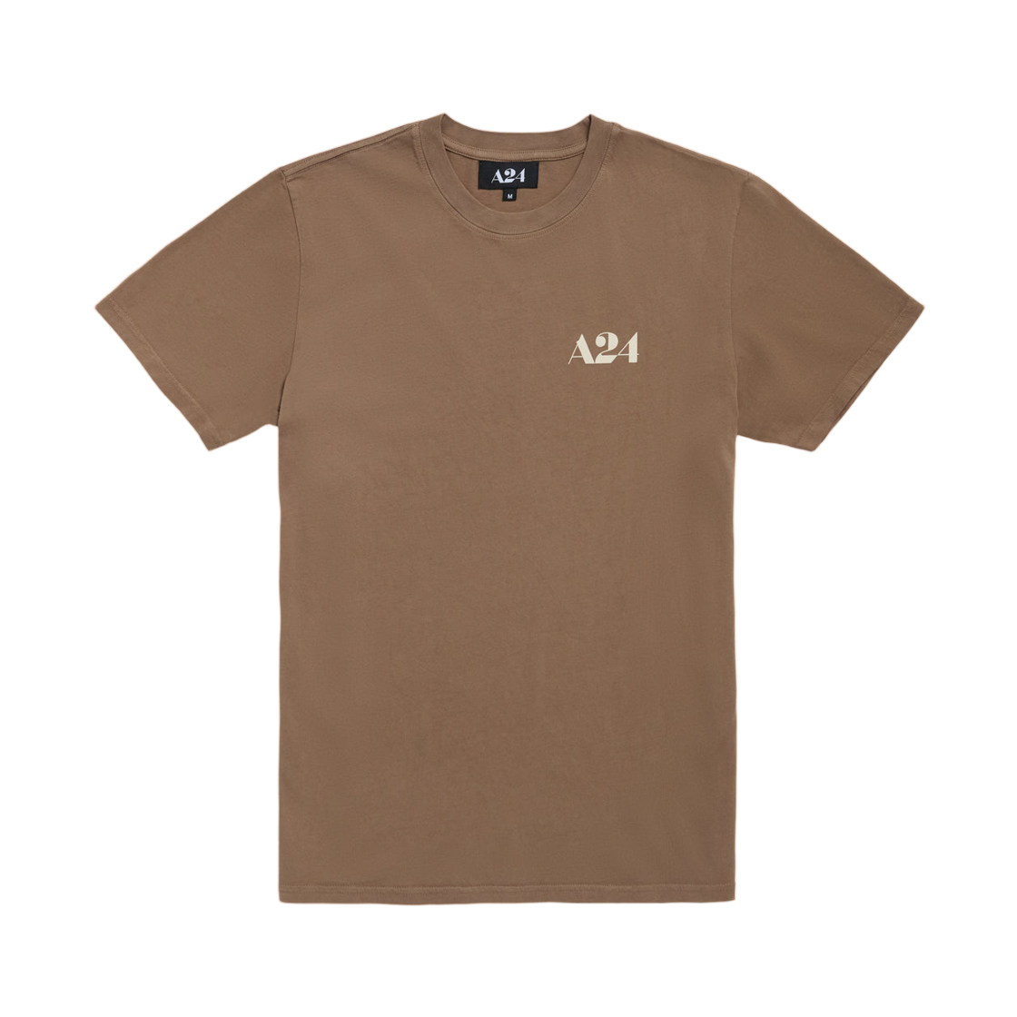 A24 브라운 로고 티셔츠 브라운(A24 Brown Logo T-Shirt Brown)