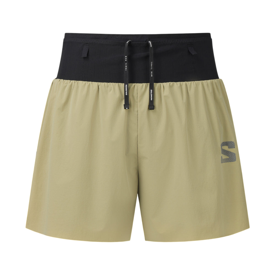 살로몬 트레일 그릿 4인치 쇼츠 그레이 카키(Salomon Trail Grit 4 Inch Shorts Gray Khaki) - 1