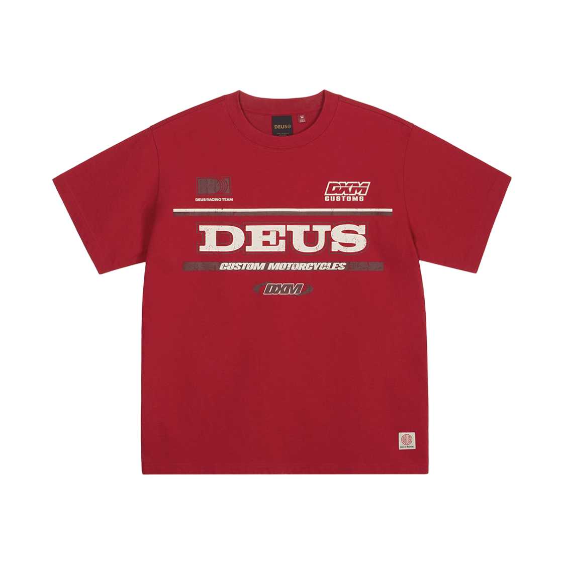 [6% 적립] 데우스 엑스 마키나 엔듀로 모토 티 레드([6% 적립] Deus Ex Machina Enduro Moto Tee Red)