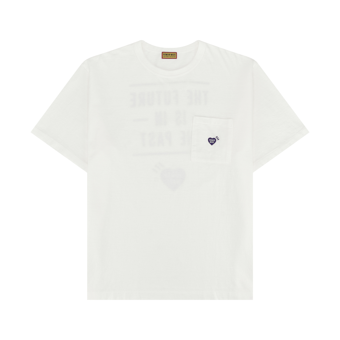 휴먼 메이드 하트 포켓 티셔츠 화이트 - 후쿠오카 스토어 한정(Human Made Heart Pocket T-Shirt White - Fukuoka Store Exclusive) - 2