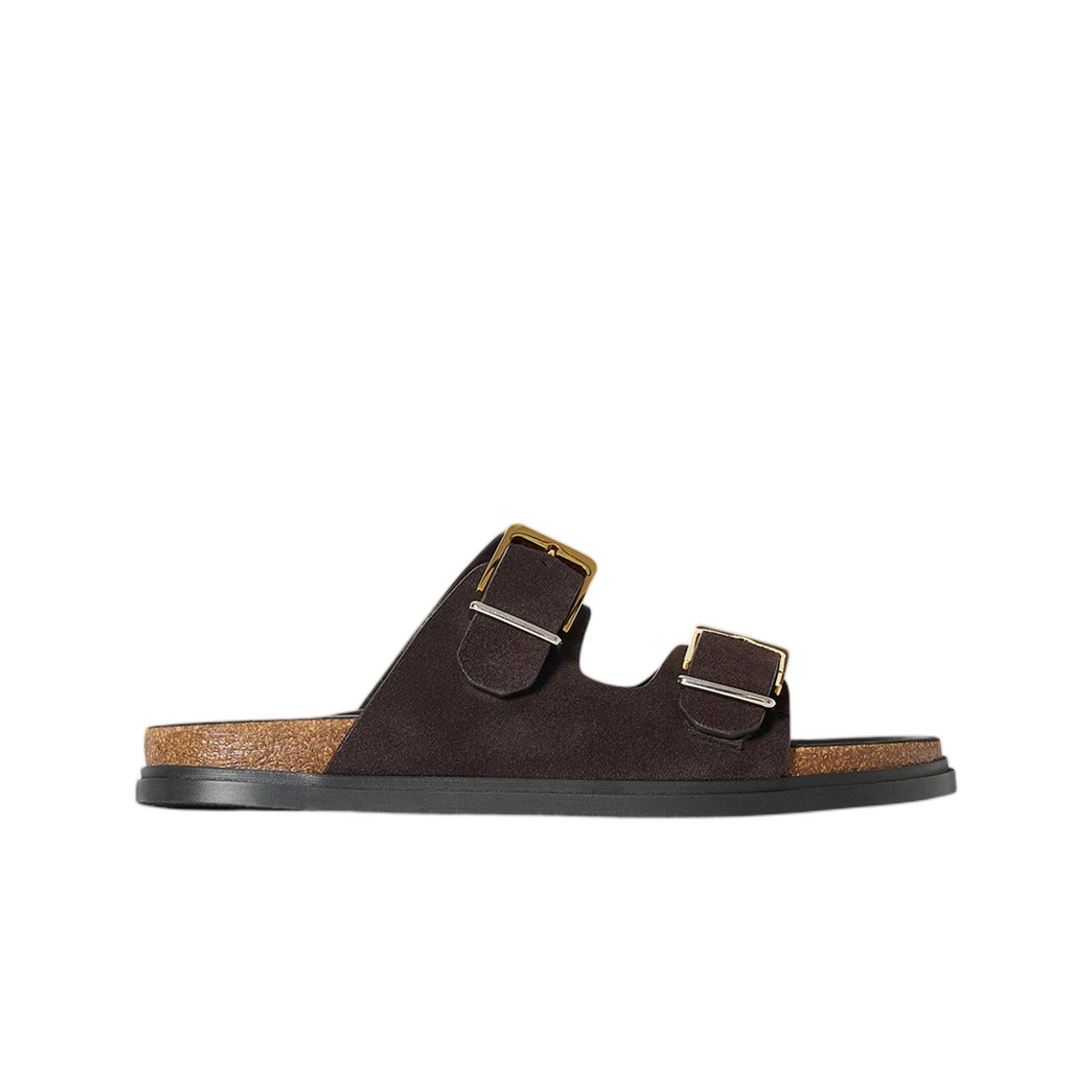 (W) 더 로우 버클 슬라이드 커피((W) The Row Buckle Slide Coffee)