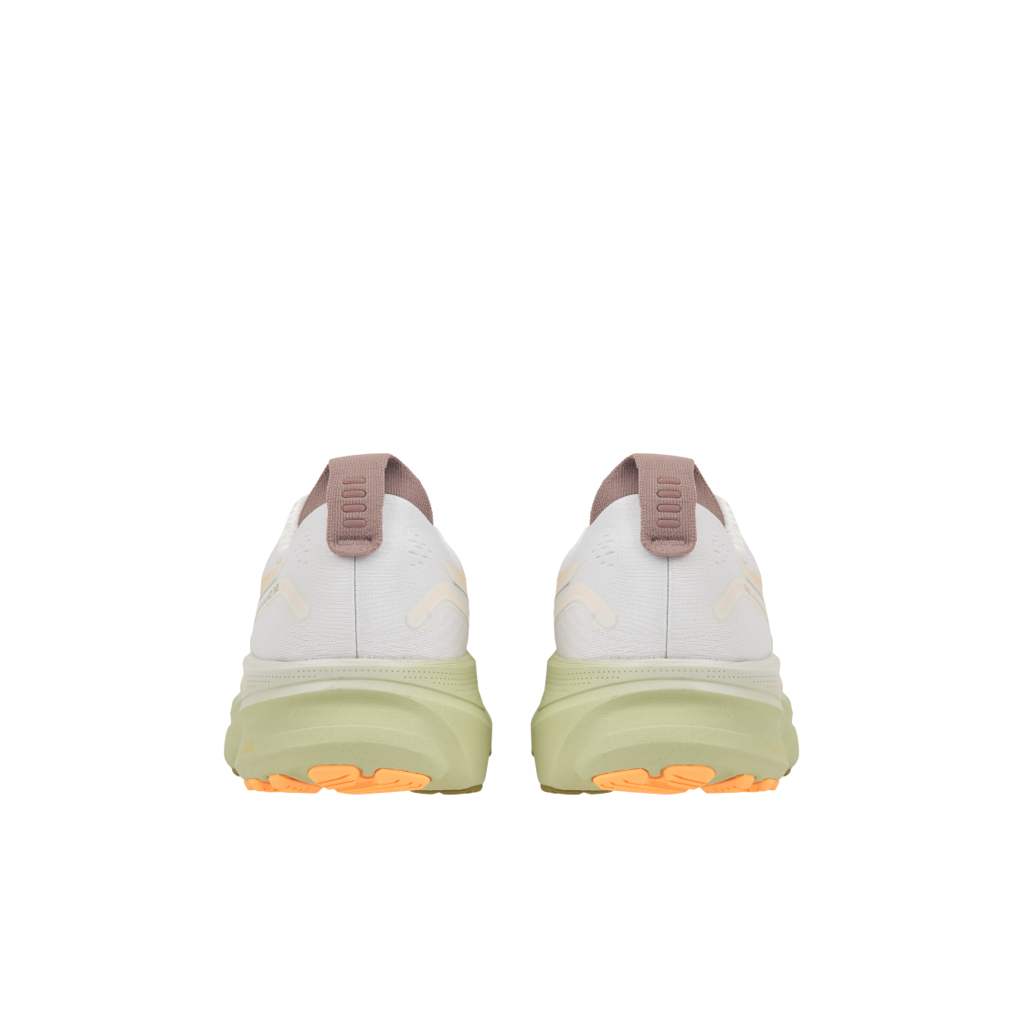 아식스 젤 카야노 32 화이트 오렌지 글로우 - 4E 엑스트라 와이드(Asics Gel-Kayano 32 White Orange Glow - 4E Extra Wide) - 6