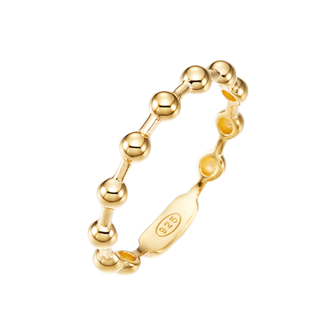 넘버링 #7501 스몰 볼 체인 링 골드(NUMBERING #7501 Small Ball Chain Ring Gold) - 1