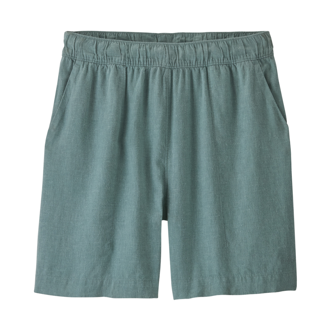 57475 (W) Patagonia Garden Island Long Shorts 6 Inch Whole Weave Blue Sage