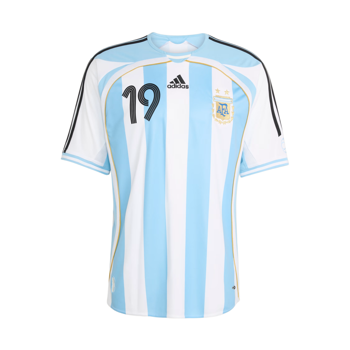 아디다스 아르헨티나 2006 홈 저지 메시 화이트 (마킹 버전) - KR 사이즈(Adidas Argentina 2006 Home Jersey Messi White (Marking Ver.) - KR Sizing) - 2