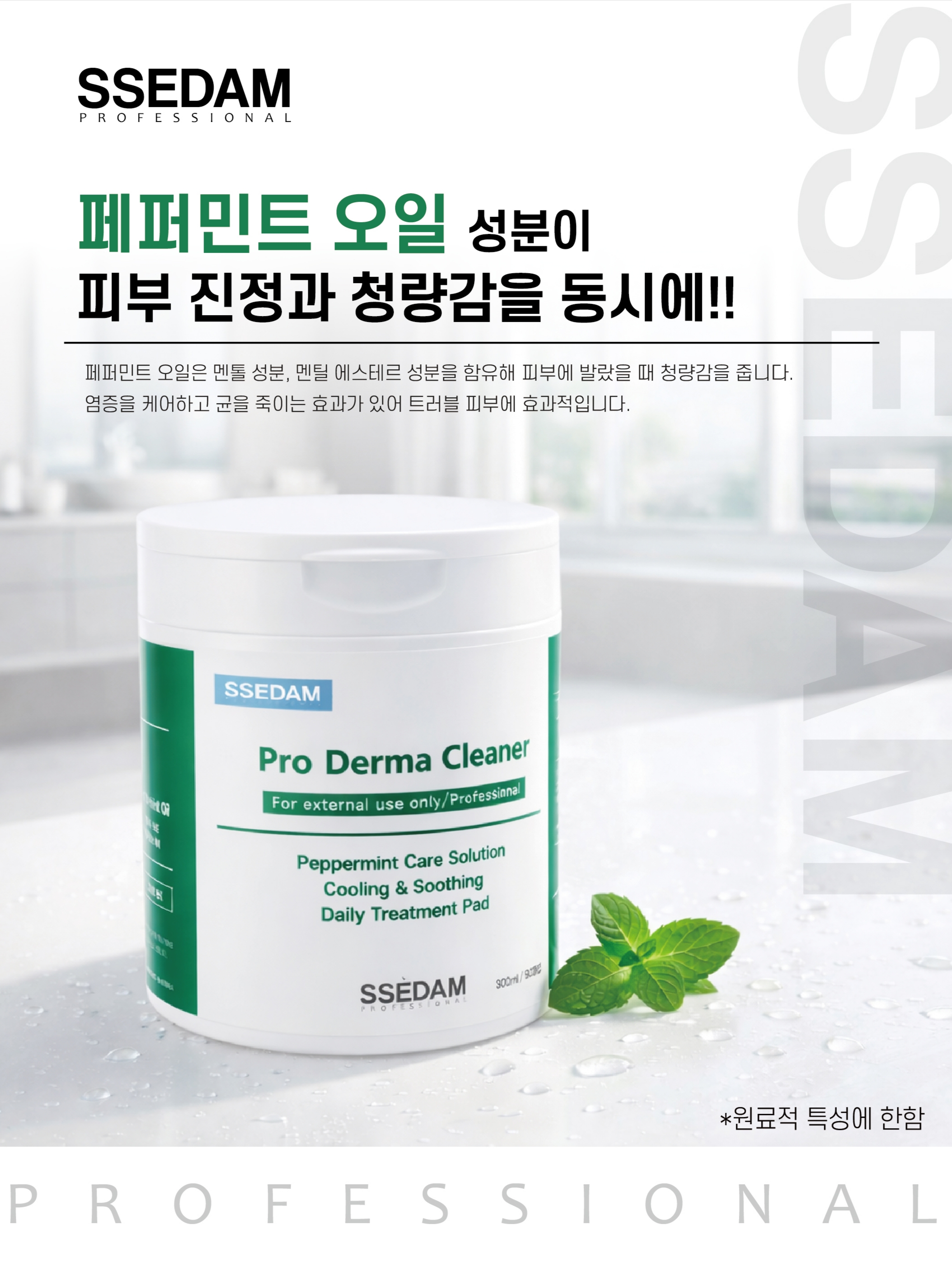 [KREAM단독] SSEDAM Pro Derma Cleaner 착용 스타일 - 2