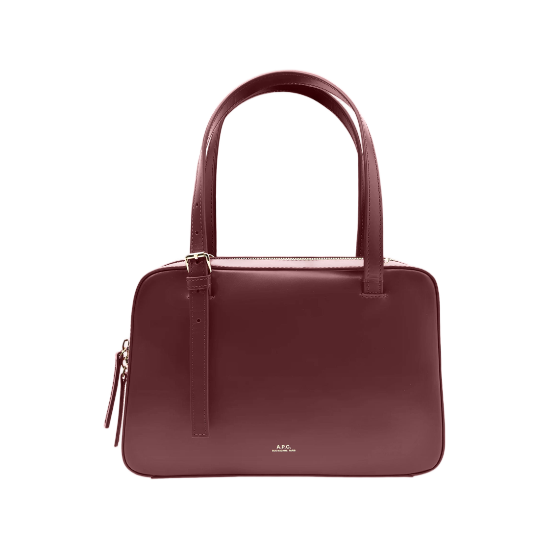 PXBMW-F67017-GAE A.P.C. Virginie Box Bag Vino
