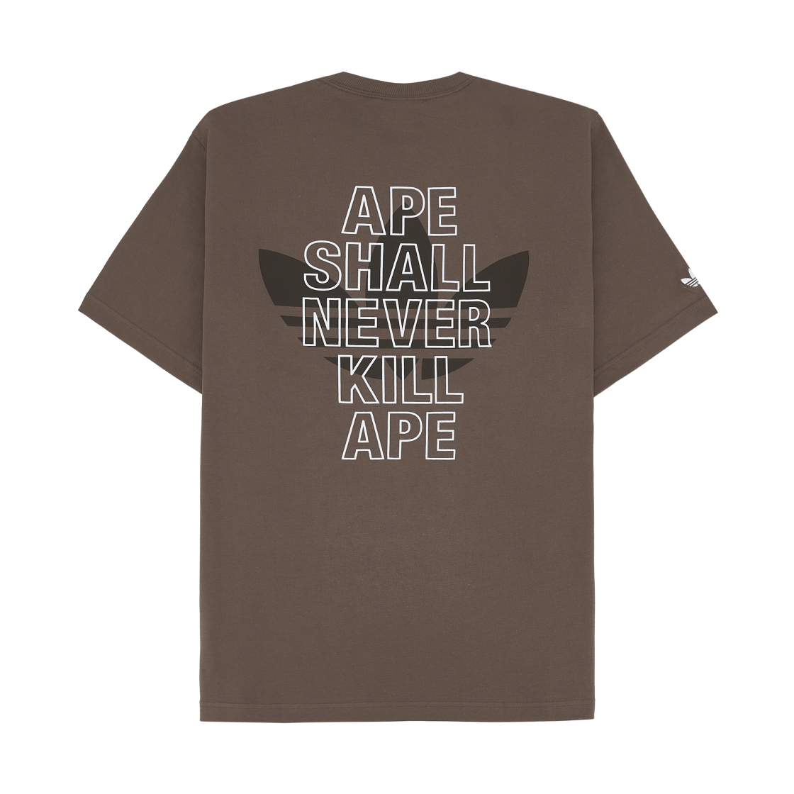 아디다스 x 베이프 숏슬리브 티셔츠 어스 스트라타 - KR 사이즈(Adidas x BAPE Short Sleeve T-Shirt Earth Strata - KR Sizing) - 2