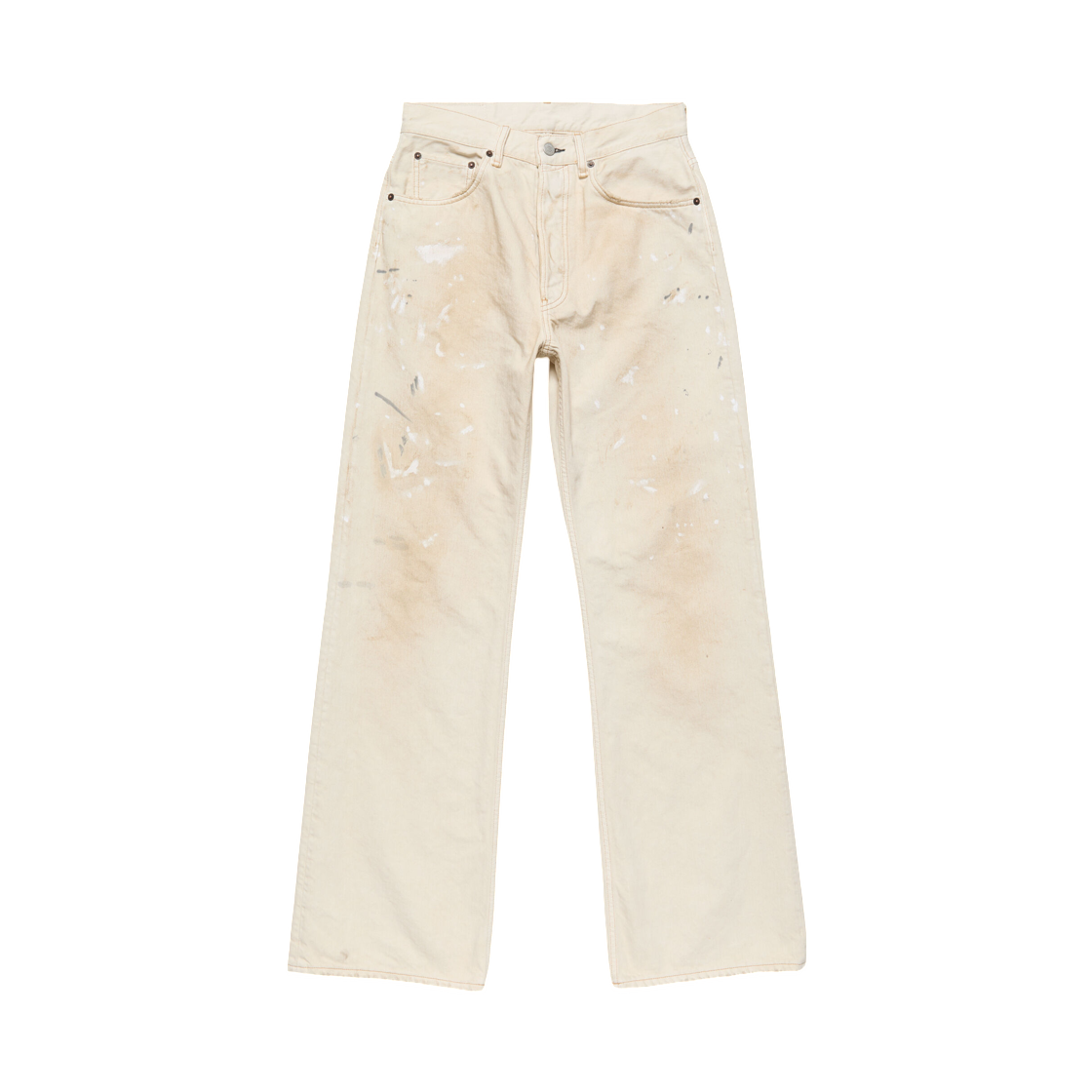 아크네 스튜디오 레귤러 핏 진 2021 화이트(Acne Studios Regular Fit Jeans 2021 White) - 1