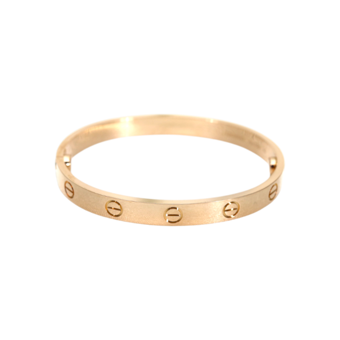 까르띠에 CRB6067416 18K 핑크 골드 러브 브레이슬릿 팔찌 16호(Cartier Love Bracelet in 18K Pink Gold, Size 16) - 1