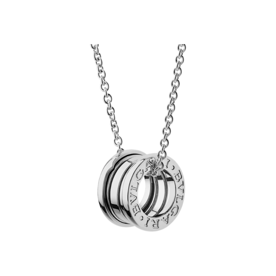불가리 18K 화이트 골드 비제로원 목걸이(Bulgari 18K White Gold B.Zero1 Necklace)