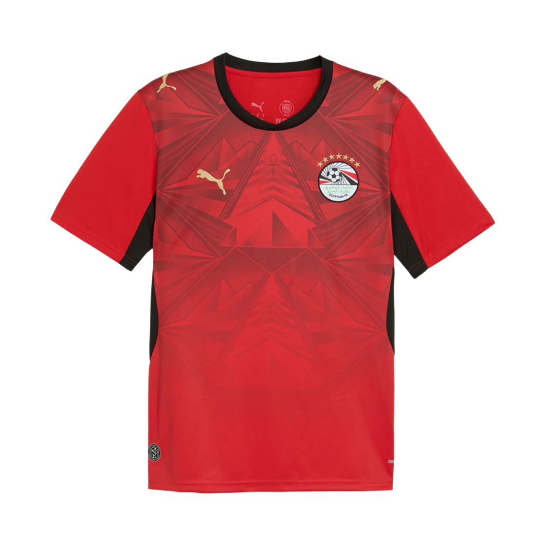 783552-01 Puma Egypt 2026 Home Soccer Jersey Puma Red Intense Red