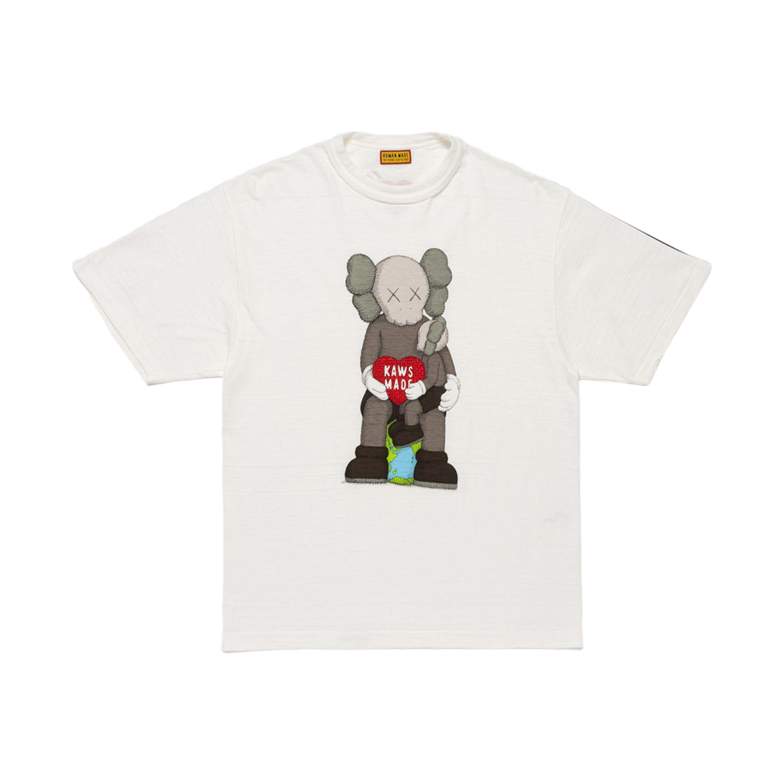 - Human Made x Kaws Made Graphic T-Shirt White - Bangkok Store Exclusive