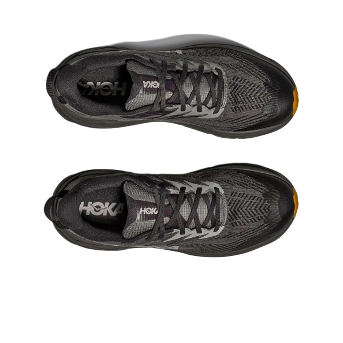 호카 챌린저 8 GTX 아스팔트 그레이 바시티 엘로우 - 레귤러(Hoka Challenger 8 GTX Asphalt Grey Varsity Yellow - Regular) - 2