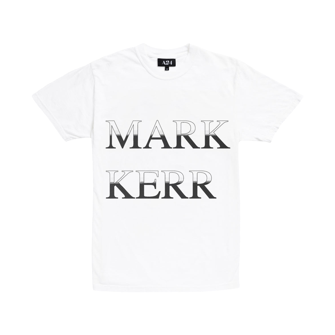 A24 더 스매싱 머신 코너맨 티셔츠 화이트(A24 The Smashing Machine Cornerman T-Shirt White)