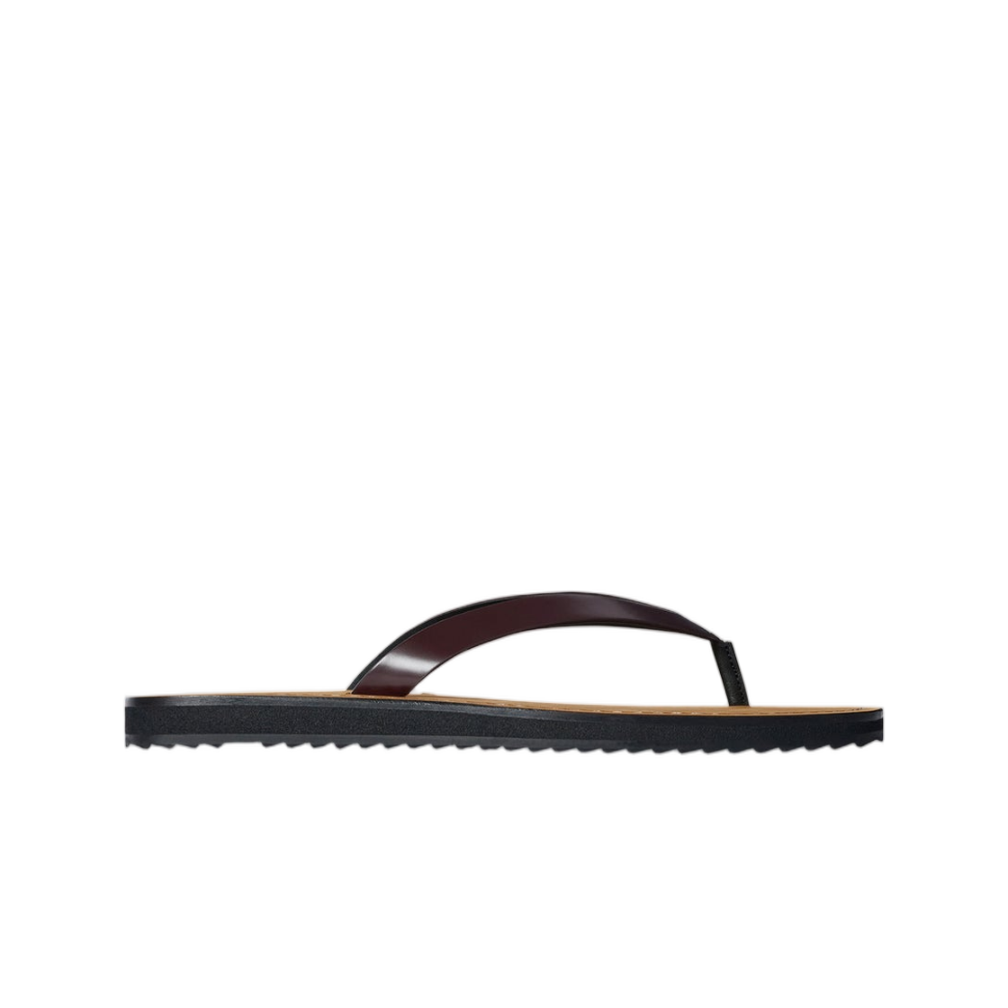 (W) 더 로우 시티 플립 플랍 보르도 내츄럴((W) The Row City Flip Flop Bordeaux Natural)