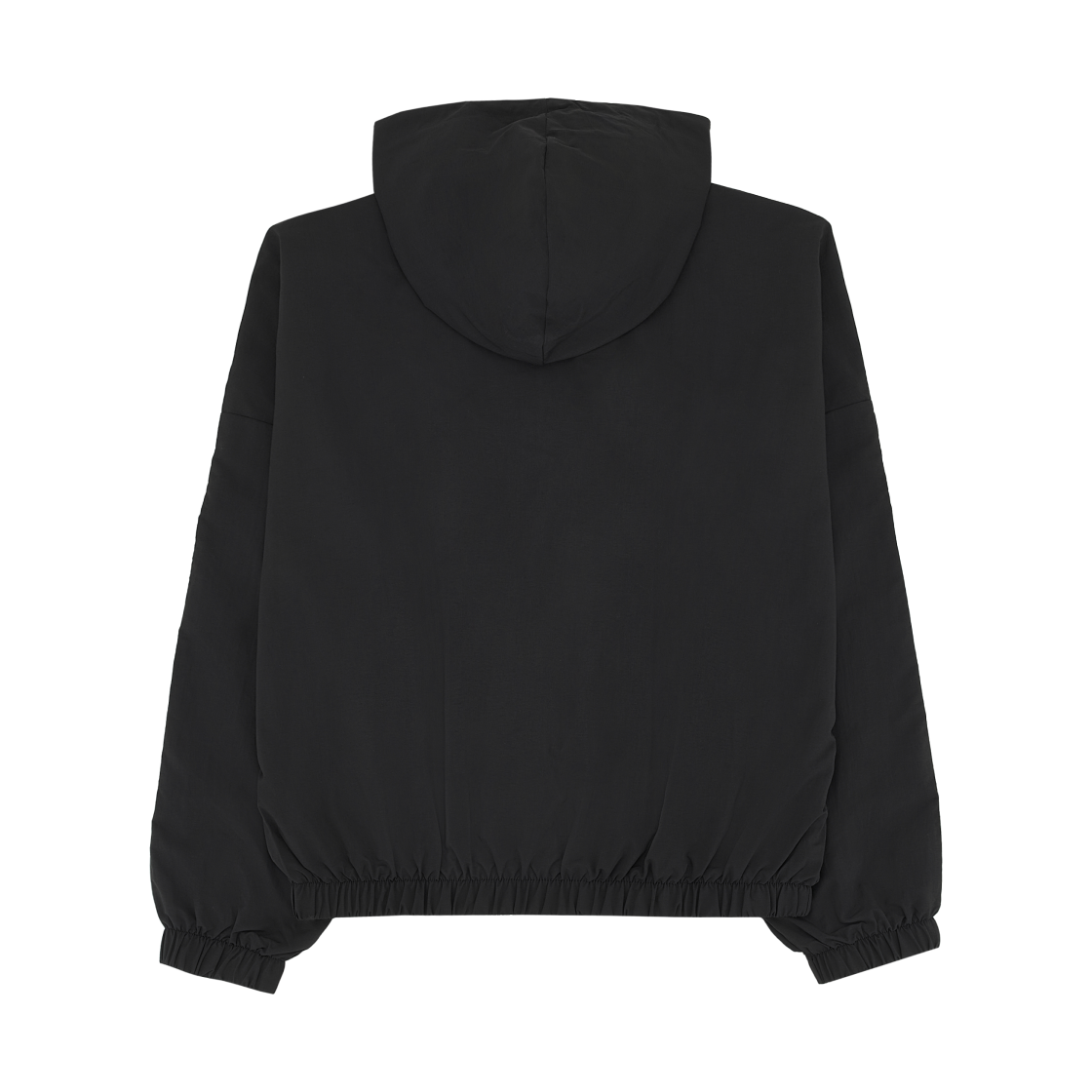 (W) 아디다스 에센셜 3S 우븐 윈드브레이커 자켓 블랙 화이트 - US 사이즈((W) Adidas Essential 3S Woven Windbreaker Jacket Black White - US Sizing) - 2