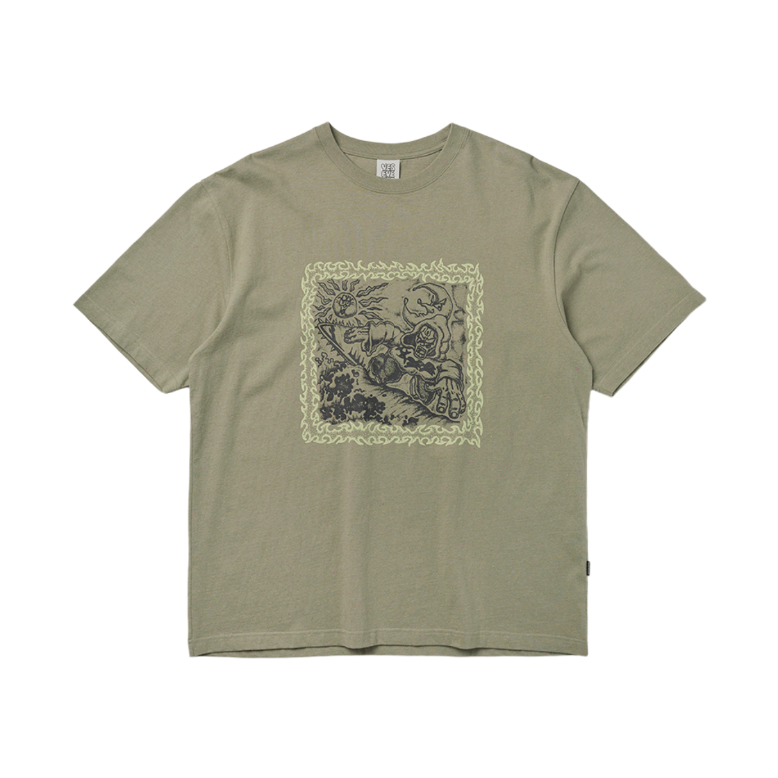 [더블적립]예스아이씨 예스 스파이크웨이브 티셔츠 카키