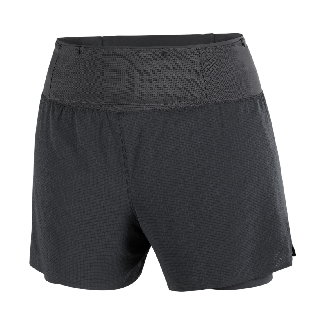 LC2770200 (W) Salomon Sense Aero 2-in-1 Trail 4 Inch Shorts Black