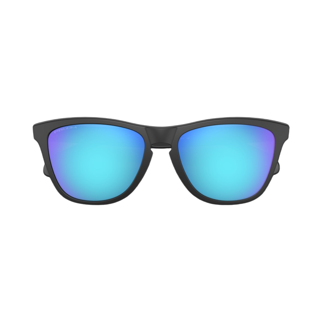 OO9245-6154 Oakley Frogskins XL Matte Black Frame Prizm Sapphire Lenses Low Bridge Fit
