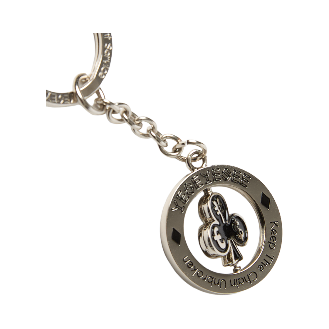 [더블적립]예스아이씨 로터리 키-체인 실버([더블적립]YESEYESEE Rotary Key-chain Silver) - 2