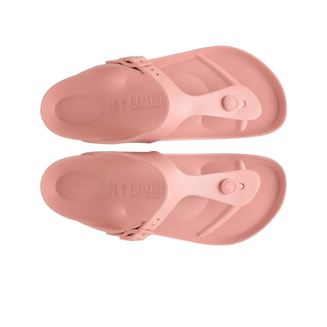(W) 버켄스탁 지제 핑크 클레이 - 레귤러((W) Birkenstock Gizeh Pink Clay - Regular) - 2