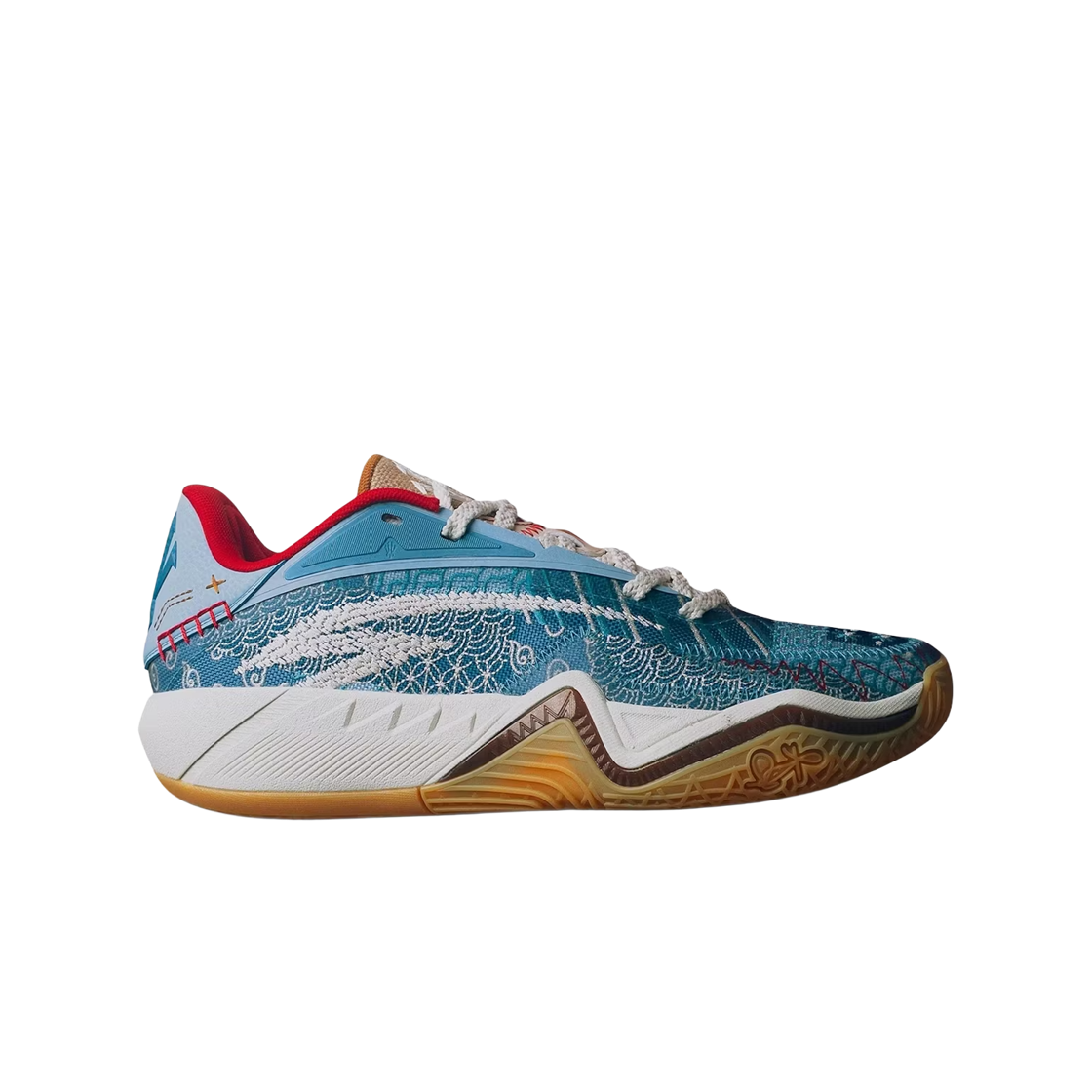 안타 x 스니커즈 폴리틱스 카이 3 패치워크 블루 화이트(Anta x Sneaker Politics Kai 3 Patchwork Blue White) - 1