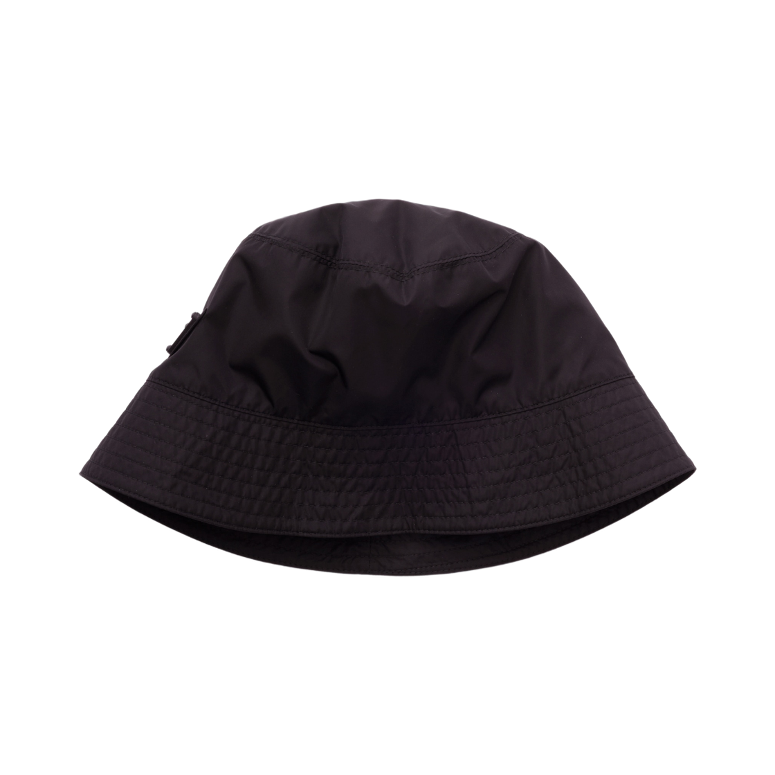 2TT338-4ECO-F0002 Prada Foldable Re-Nylon Bucket Hat Black