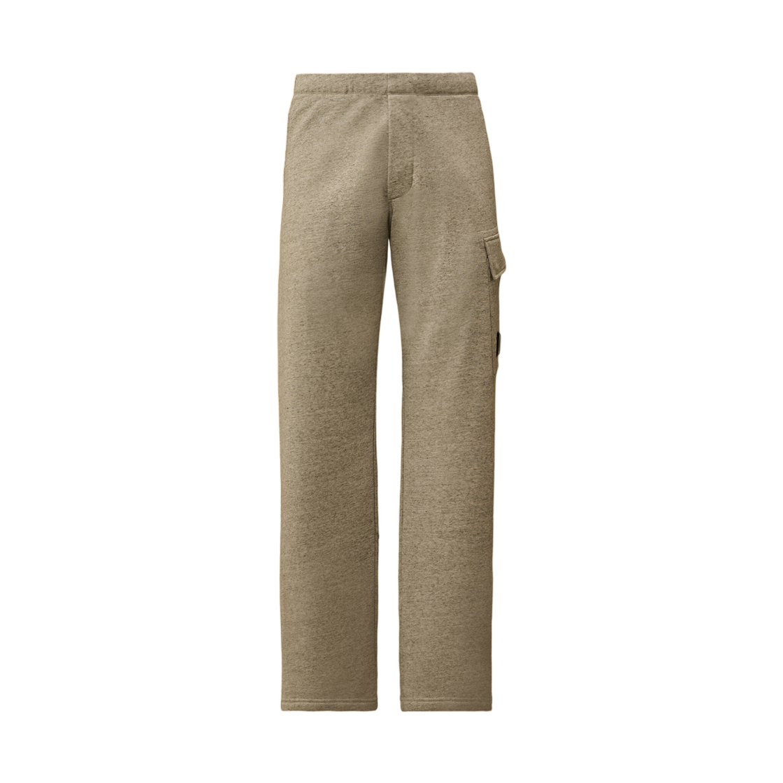 20CMSP066A005086WM94 C.P. Company Diagonal Raised Fleece Cargo Sweatpants Greystone Melange - 26SS