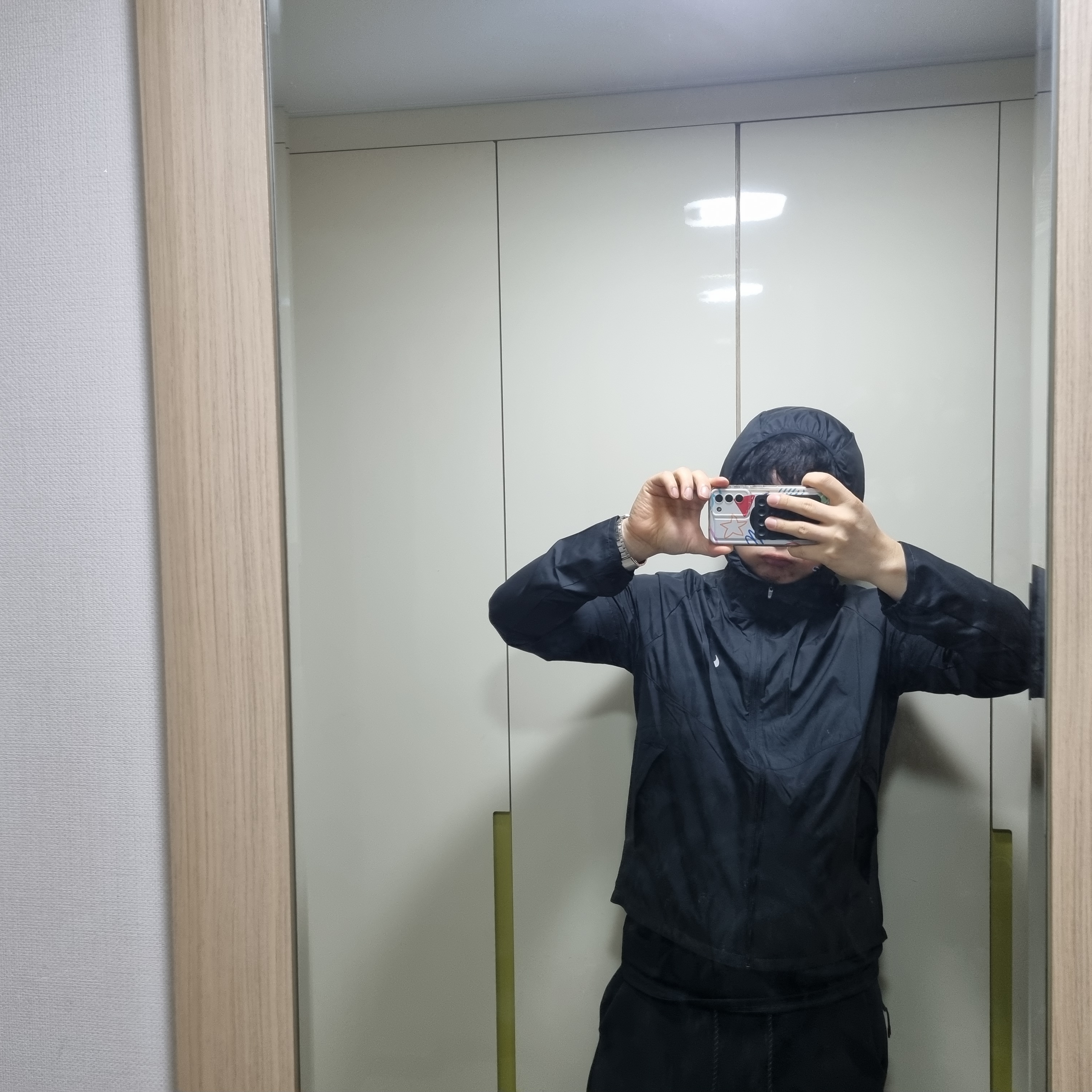 Nike Repel Miler Running Jacket Black - Asia 착용 스타일 - 2