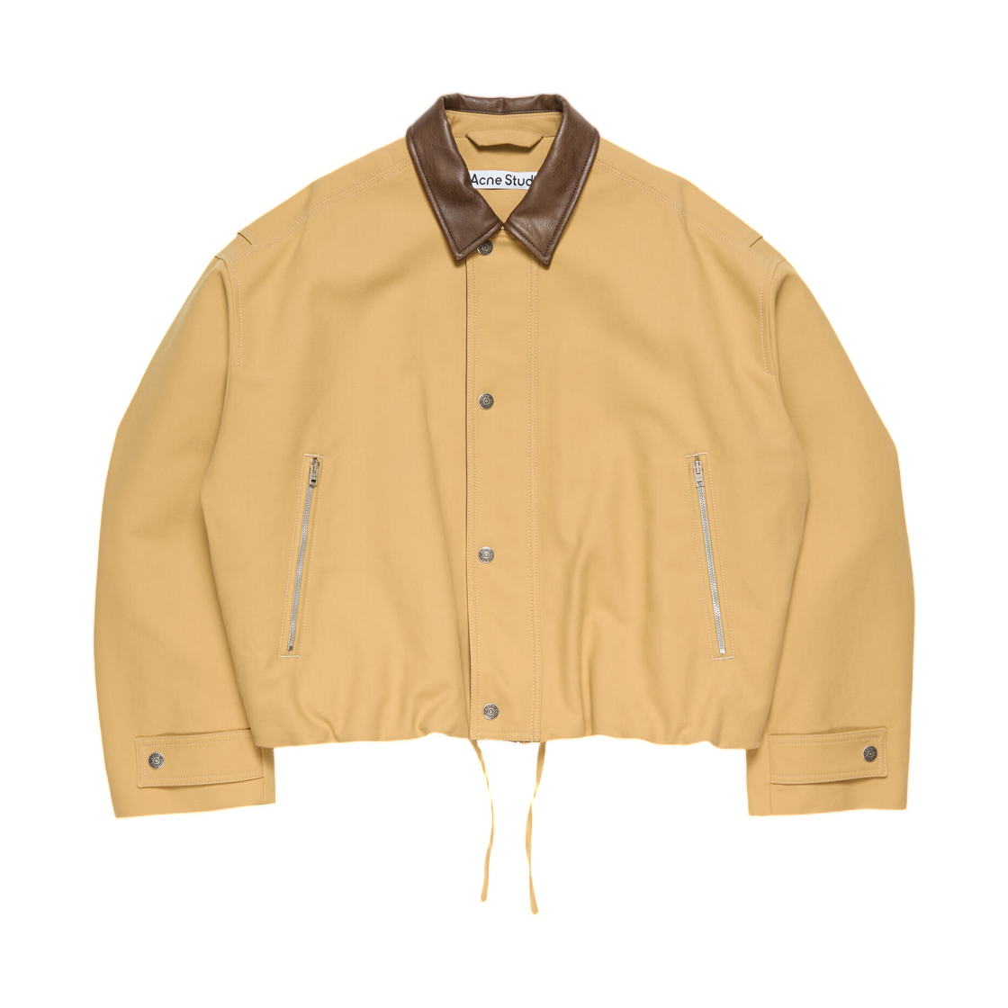 아크네 스튜디오 트윌 봄버 자켓 샌드 베이지(Acne Studios Twill Bomber Jacket Sand Beige)