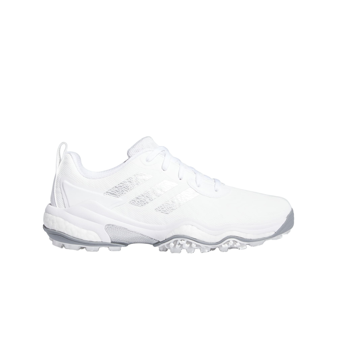 ID8732 Adidas Golf Codechaos 25 Cloud White Silver Metallic