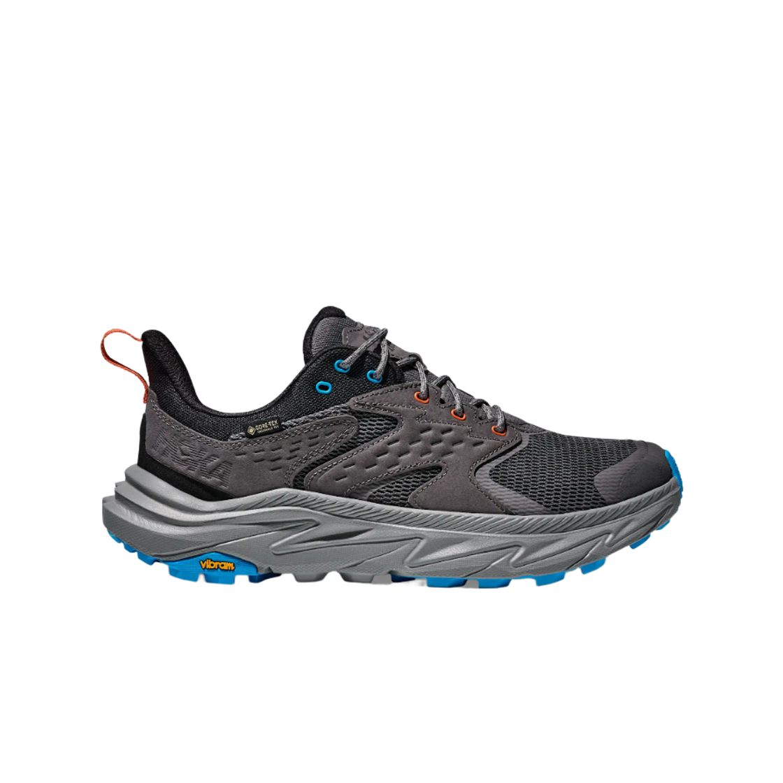 호카 아나카파 2 로우 GTX 새틀라이트 그레이 블랙 - 레귤러(Hoka Anacapa 2 Low GTX Satellite Grey Black - Regular)