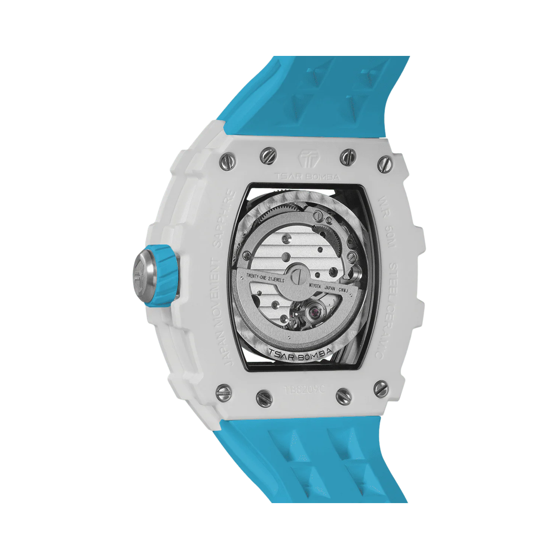 차르봄바 엘리멘탈 세라믹 오토매틱 TB8209C-04 블루 화이트(Tsar Bomba Elemental Ceramic Automatic TB8209C-04 Blue White) - 2