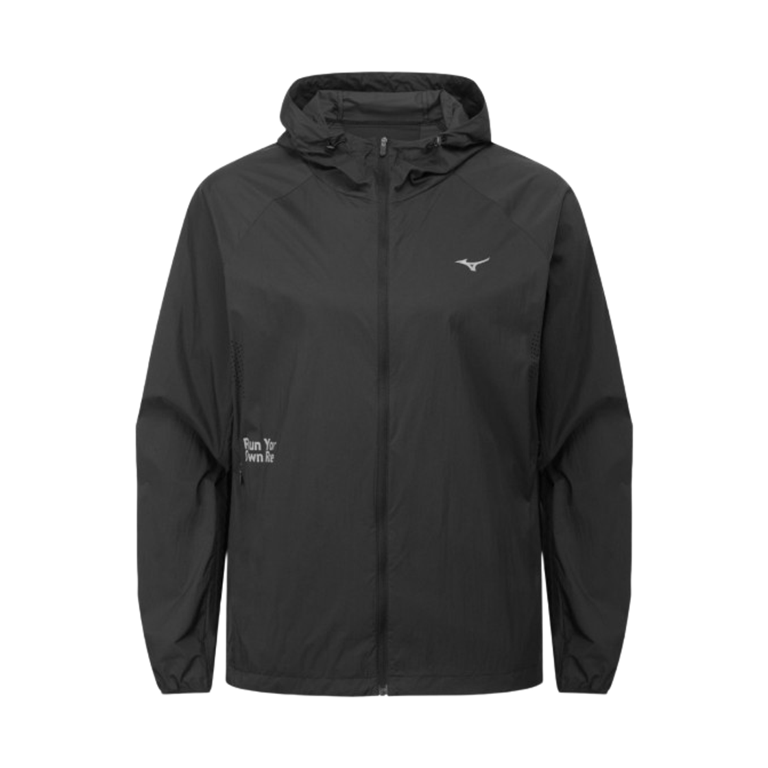 미즈노 라이트 윈드브레이커 블랙(Mizuno Light Windbreaker Black) - 1