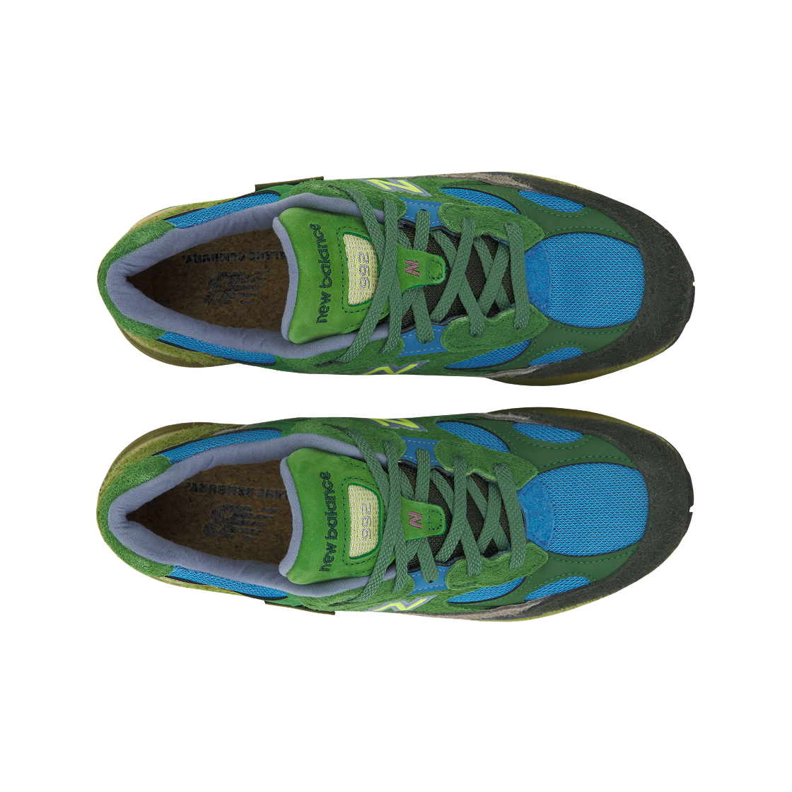 뉴발란스 x 살레헤 벰버리 992 그린 블루 - D 스탠다드(New Balance x Salehe Bembury 992 Green Blue - D Standard) - 5