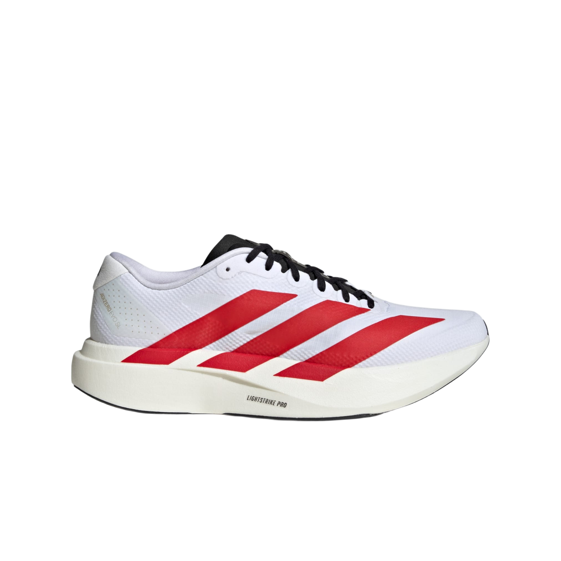 아디다스 아디제로 EVO SL 우븐 클라우드 화이트 팀 컬리지에이트 레드(Adidas Adizero EVO SL Woven Cloud White Team Collegiate Red) - 1