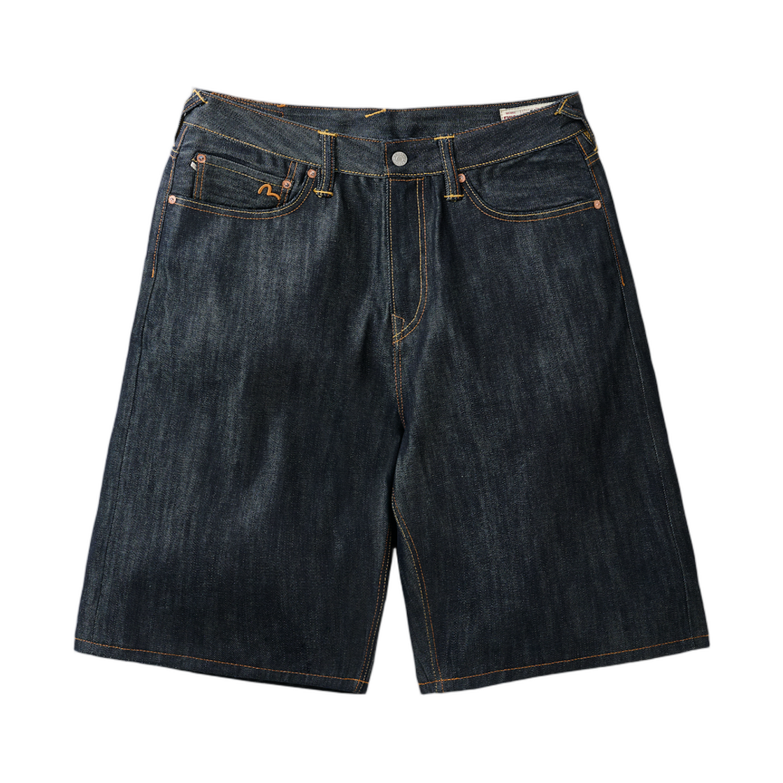 팔라스 x 에비수 롱 데님 쇼츠 인디고 - 26SS(Palace x Evisu Long Denim Short Indigo - 26SS) - 1