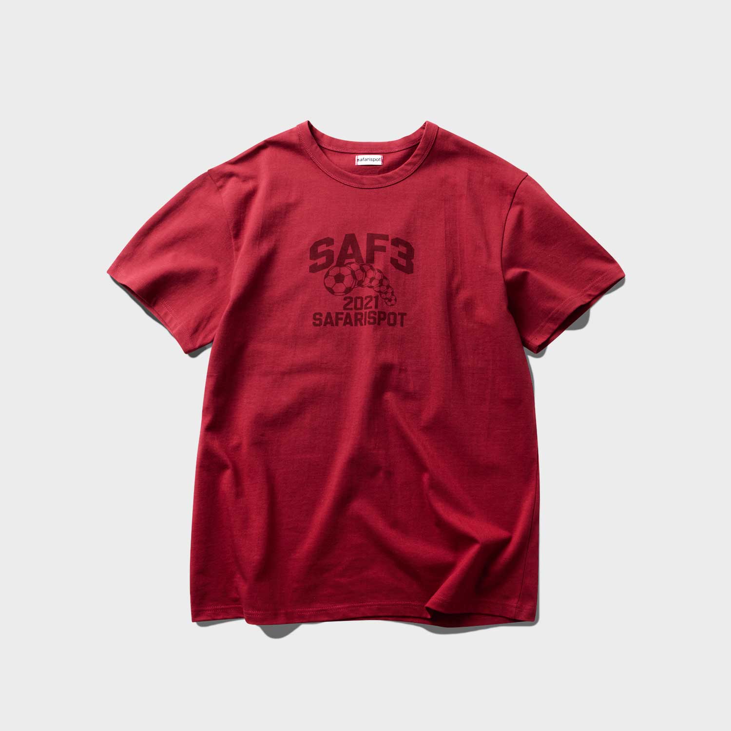 사파리스팟 사프3 비 더 티셔츠 레드(Safarispot Saf3 Be the T-Shirt Red) - 2