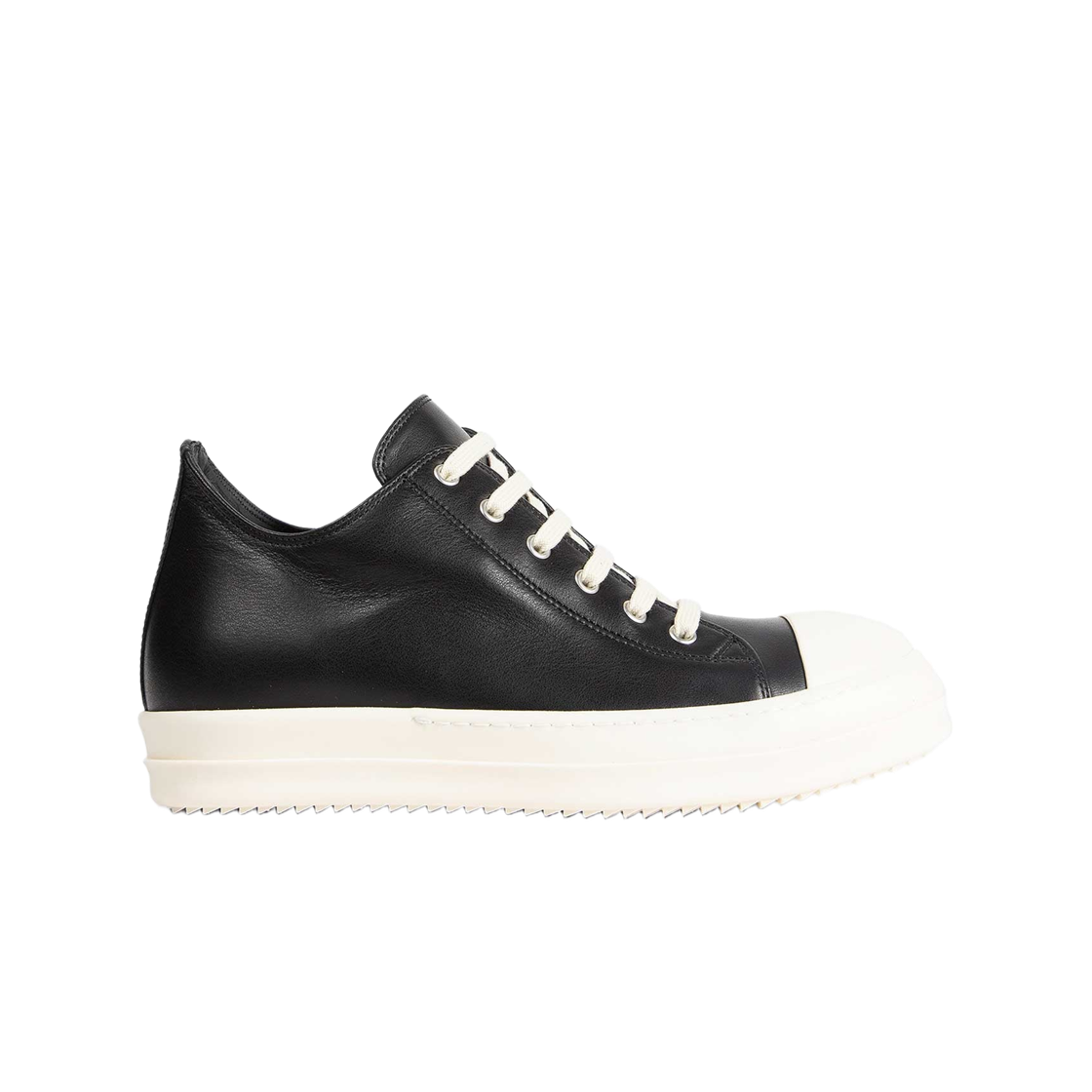 RU01F2891LCO-911 Rick Owens Low Sneakers Black Milk