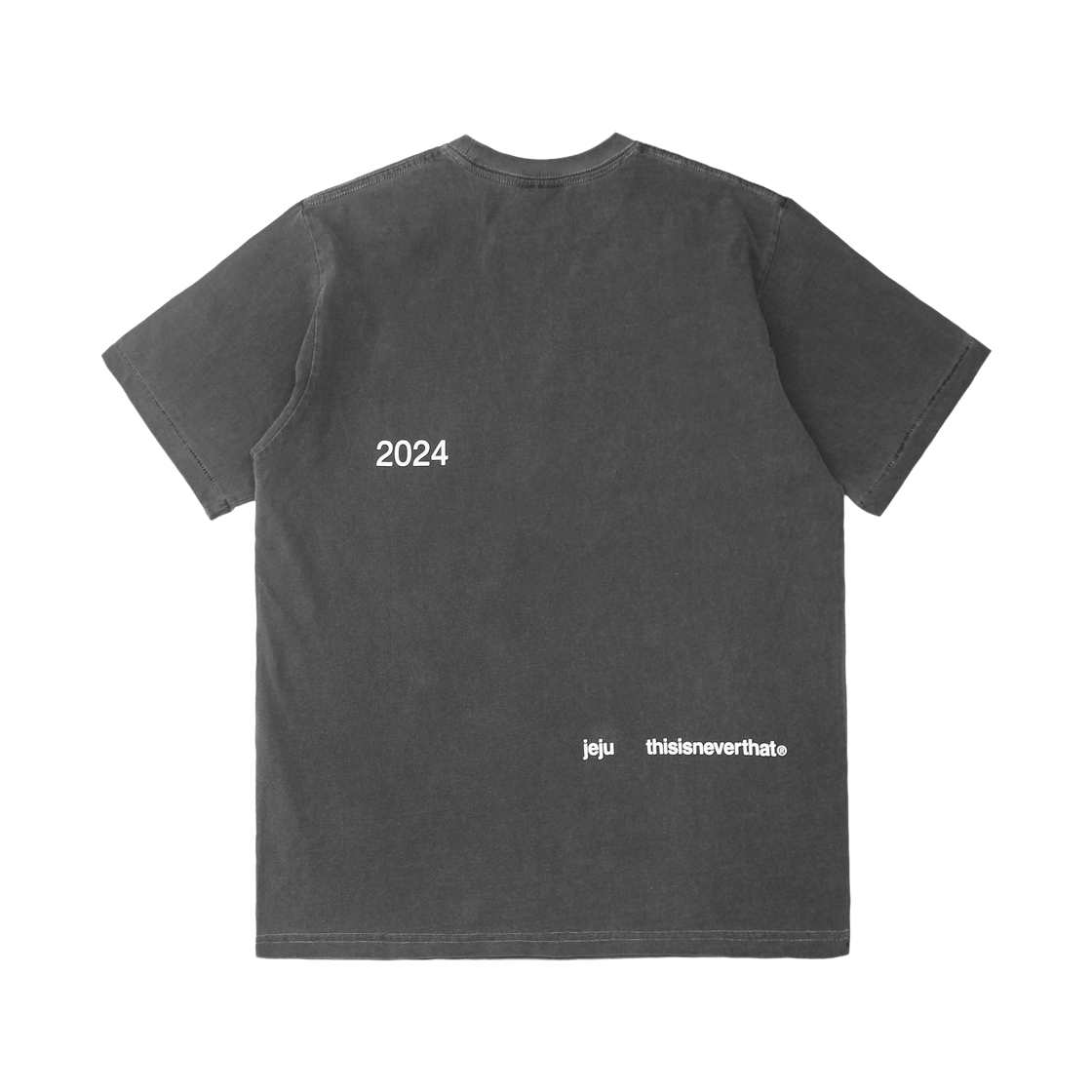 디스이즈네버댓 T-로고 제주 티셔츠 차콜(Thisisneverthat T-Logo Jeju T-Shirt Charcoal) - 2